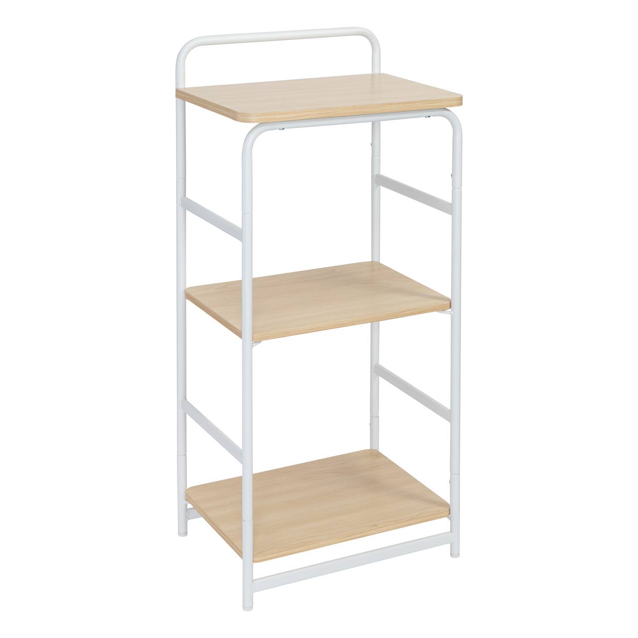 Honey Can Do 33" Small 3-Tier Wood & Metal Shelf